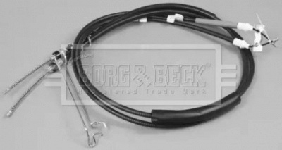 BORG & BECK bkb3043 -  Трос, стояночная тормозная система